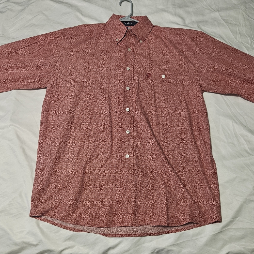 Wrangler x George Strait Long Sleeve Button Up Western Shirt